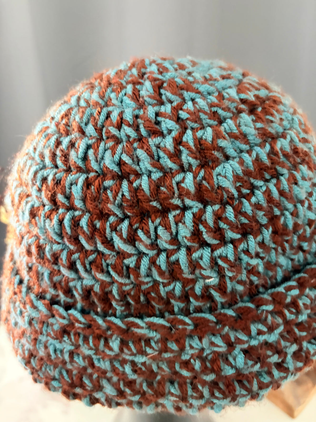 Blue & Brown Eyeball Beanie