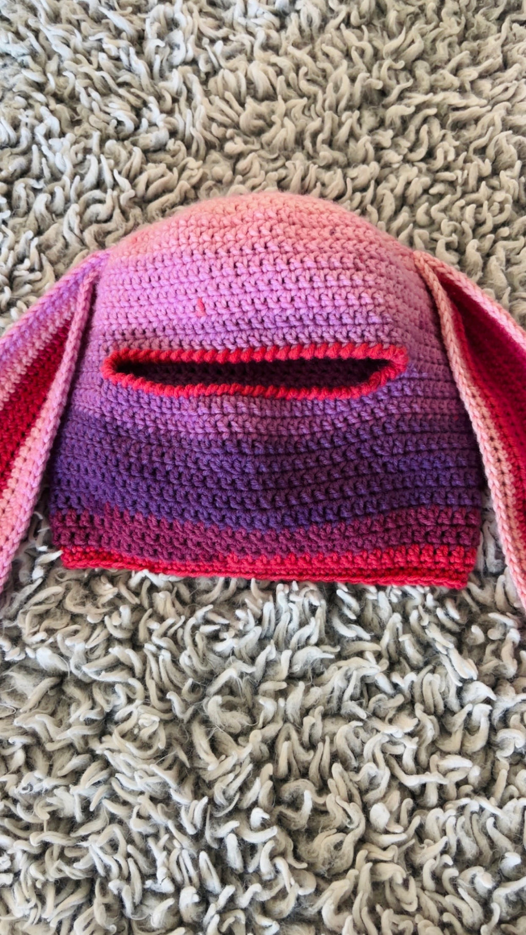 Raspberry Bunny (Ski Mask)