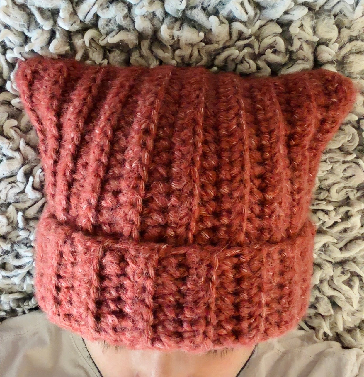 Orange (Cat Beanie)