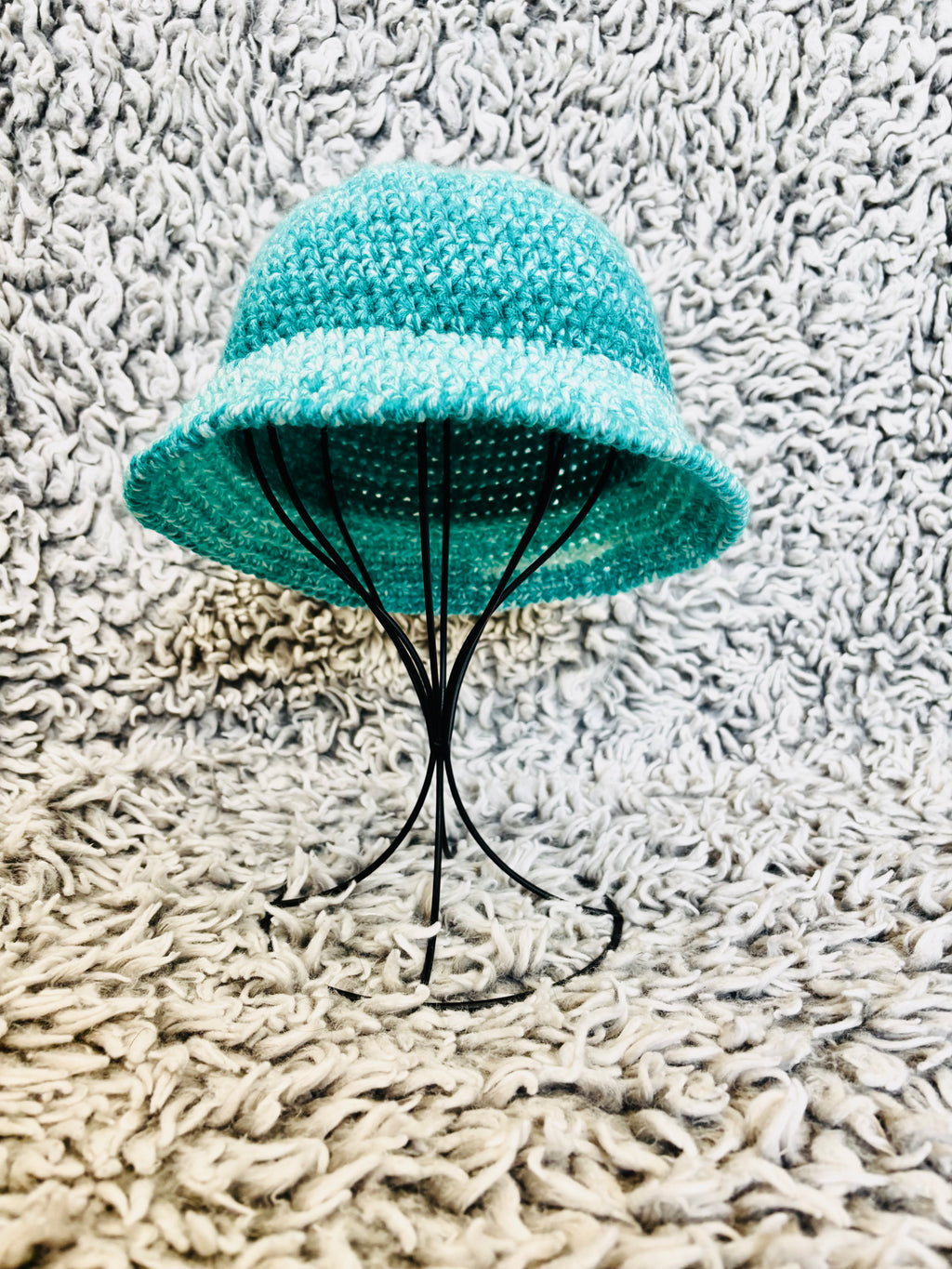 Matching Bucket Hat With Your Labubu (Frost)